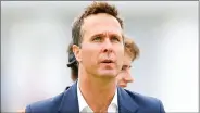  ??  ?? Michael Vaughan.