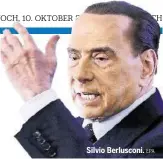  ?? EPA ?? Silvio Berlusconi.