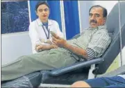  ?? HT ARCHIVE ?? Due to the Covid-19 pandemic, arranging for blood has been a n challenge as not many large-scale blood donation camps—june 14 is Blood Donation Day—can be organised.