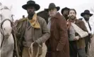  ?? Photograph: Lionsgate UK ?? The first black deputy west of the Mississipp­i River ... David Gyasi, left, as Bass Reeves and Ron Perlman in Hell on the Border (2019).