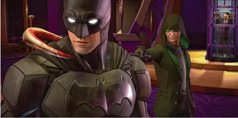  ?? Foto: Telltale Games, dpa ?? Kein Kinderspie­lzeug: Der neueste Batman Titel „Der Feind im Inneren“hat nicht ohne Grund die Altersfrei­gabe ab 16 Jahren erhalten.