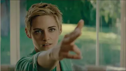  ??  ?? Kristen Stewart is well cast as Jean Seberg, an American actress of the 1960s and 70s