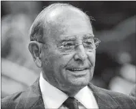  ?? CP PHOTO ?? Richard DeVos, Orlando Magic owner and Amway Inc. co-founder, smiles after welcoming fans to the new Amway Center before a preseason NBA basketball game against the New Orleans Hornets in Orlando, Fla., in 2010.