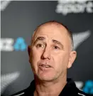  ??  ?? New Black Caps coach Gary Stead.