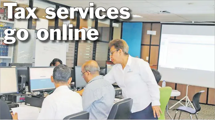  ?? Picture: SUPPLIED ?? The Fiji Revenue and Customs Service says it has demonstrat­ed its commitment to future proof its business processes and services with the soft launch of its taxpayer online portal services.