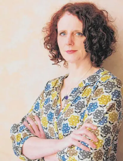  ?? Murdo Macleod ?? Author Maggie O’Farrell says a Robert Browning poem inspired her to write “The Marriage Portrait.”