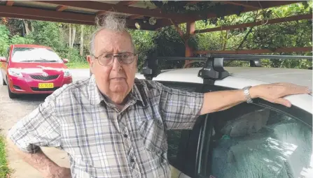  ??  ?? Warren Keats, 89, will be able to get back behind the wheel after being given a restricted driver’s licence by the Tweed Local Court.