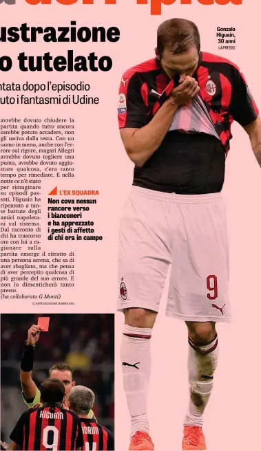  ?? LAPRESSE ?? Gonzalo Higuain, 30 anni