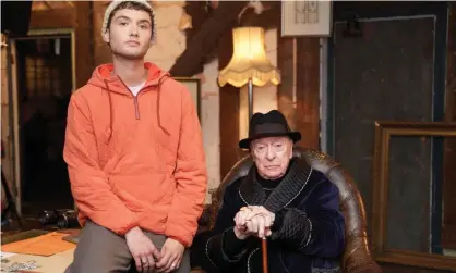  ?? Photograph: Sky UK/Fagin Production­s ?? Modern caper ... Rafferty Law and Michael Caine in Twist.