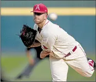  ?? NWA Democrat-Gazette/BEN GOFF ?? Sophomore Kacey Murphy, who topped all pitchers at the Fayettevil­le Regional with 14 strikeouts, is one of several Arkansas players expected to return to the team for the 2018 season.