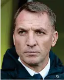 ??  ?? Rattled: Leicester boss Rodgers