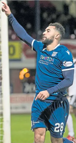  ?? Picture: Shuttersto­ck. ?? Kane Hemmings of Dundee accepted new pay terms, like the rest of the Dens Park squad.