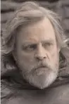  ??  ?? Mark Hamill as Luke Sywalker