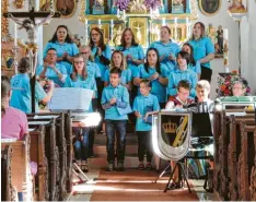  ?? Foto: Georg Wurm ?? Der Jugendchor Wagenhofen gab ein Konzert zu seinem Jubiläum in der Kirche St. Martin.