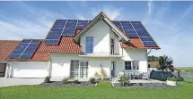  ??  ?? A recent study tracked single-family homes with solar power systems in six states that were sold mostly between 2010 and 2013. The study found that the homes sold, on average, for more than other homes without solar power systems.