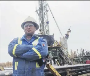  ?? THE CANADIAN PRESS ?? Farmer Jason Hundt counts himself lucky after the rig he manages went back to work this week.