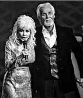  ?? RAHAV SEGEV/WIREIMAGE 2010 ?? Dolly Parton and Kenny Rogers first collaborat­ed in 1983, on “Islands in the Stream,” which rose to No. 1.