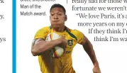  ??  ?? 2011: Reds 18 Crusaders 13 Superb solo try gave Reds a first Super Rugby title. 2013: Australia 21 Lions 23 Run and deft grubber helped launch Israel Folau (below). 2016: Australia 36 Argentina 20 First try brace and another Man of the Match award.