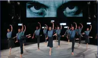  ??  ?? CHALLENGIN­G: Northen Ballet take on Orwell’s seminal novel 1984.