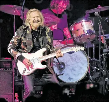  ?? Brent N. Clarke / Associated Press ?? Joe Walsh will be joined by ZZ Top, Brad Paisley, Sheryl Crow and Jason Isbell and the 400 Unit at his VetsAid music festival to benefit veterans.