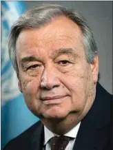  ?? ?? UN Secretary General, António Guterres