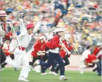  ?? Mercury NEWS/TNS ?? The 1982 Big Game when the Stanford band ran onto the field during the final play wraps up the Pac-12 classic coverage beginning at 10 p.m. Saturday, July 4.
