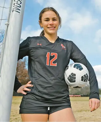  ?? KIM HAIRSTON/STAFF ?? McDonogh senior midfielder Kate Levy is The Baltimore Sun All-Metro girls soccer Player of the Year.