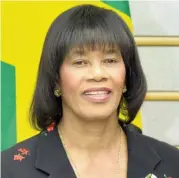  ??  ?? Former Jamaica Prime Minister Portia Simpson-Miller