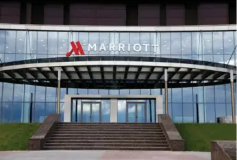  ?? VASILY FEDOSENKO/REUTERS FILE PHOTO ?? Marriott and other hotels are up against online travel agents, who capture about 15 per cent of total room rates.