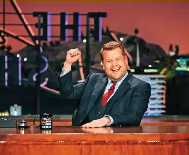  ??  ?? “The Late Late Show With James Corden” has earned multiple Emmy nomination­s but has never taken home the award for variety talk series.