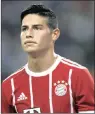  ??  ?? JAMES RODRIGUEZ