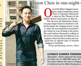  ??  ?? JASON CHEN