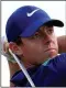  ??  ?? INCONSISTE­NT:Rory McIlroy
