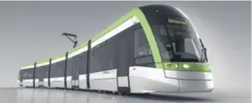  ??  ?? Bombardier Flexity Freedom light rail vehicles will carry passengers on the new Eglinton Crosstown LRT line. METROLINX
