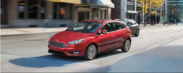  ?? (Ford Motor Co.) ?? The 2016 Ford Focus Titanium.