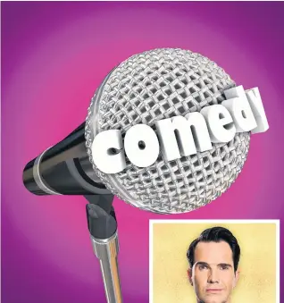  ?? STOCK PHOTO ?? British comedian Jimmy Carr’s “The Best Of, Ultimate Gold, Greatest Hits World Tour” is onstage at the St. John’s Arts and Culture Centre Monday at 7:30 p.m., presented by Just for Laughs. Tickets are available online at...