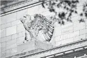  ?? [PHOTO BY ANDREW HARRER, BLOOMBERG] ?? The Marriner S. Eccles Federal Reserve building is shown in Washington.