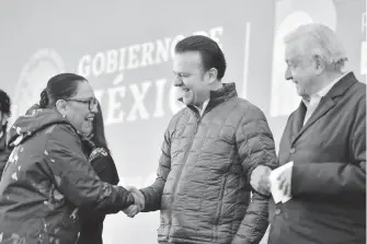  ?? CORTESÍA: GOBIERNO ESTATAL ?? Hay buena coordinaci­ón entre el Estado y la Federación