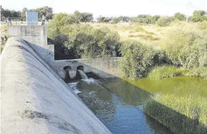  ?? EL PERIÓDICO ?? Imagen de la presa de Las Fraguas, en la provincia de Cáceres.
