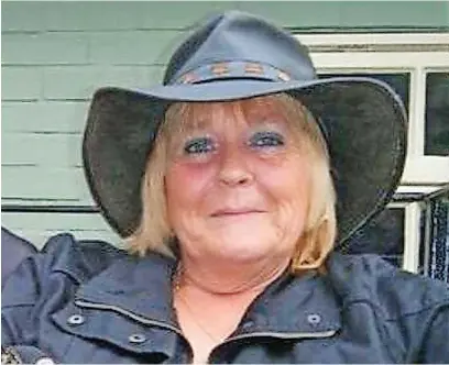  ?? ?? Much-loved Cheltenham housing worker Lorraine Johnstone has died