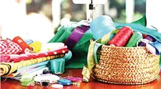  ??  ?? Fabrics & Yarn offers fabrics for apparel, fibres, laceembroi­dery fabrics, yarn, eco-yarn and eco-fabrics.