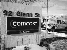  ?? PHOTO: REUTERS ?? Comcast plans to move on with the bid if a federal judge allows AT&T’s planned $85 billion acquisitio­n of Time Warner to proceed