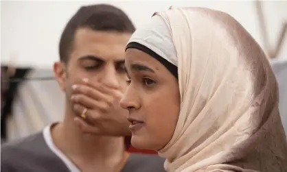  ??  ?? Jalal Masrwa and Lamis Ammar in Sand Storm. Photograph: Everett/Rex/Shuttersto­ck