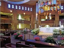  ?? PHOTO COURTESY OF SHRINE OF THE LITTLE FLOWER ?? Shrine of the Little Flower in Royal Oak will host services on Christmas Eve and Day.