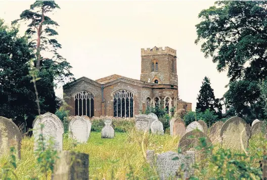  ?? ASSOCIATED NEWSPAPERS /REX ?? Thieves stole 10 tons of lead from St Mary The Virgin Church, in Great Brington