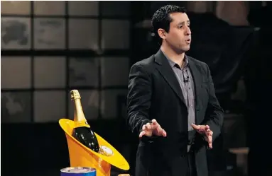  ?? IMPERIAL CAVIAR & SEAFOOD ?? Naor Cohen, the general manager of the Dollard-des-Ormeaux-based company Imperial Caviar & Seafood, appears on the CBC reality show Dragons’ Den on March 26.