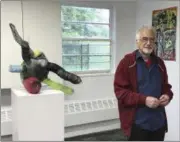  ?? JANE DELL VIA AP ?? This May 13 photo shows Larry Dell at the opening of an art exhibition he curated in Livingston, N.J. Dell, 68, grew up in New York City with parents he loved. He learned only nine years ago that he had been adopted as an infant, and that he was one of...