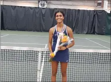  ?? SUBMITTED PHOTO ?? North Penn’s Esha Velaga won the District 1-3A title on Saturday.