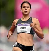  ?? GETTY IMAGES ?? Zoe Hobbs has been in record-breaking form throughout the past year.