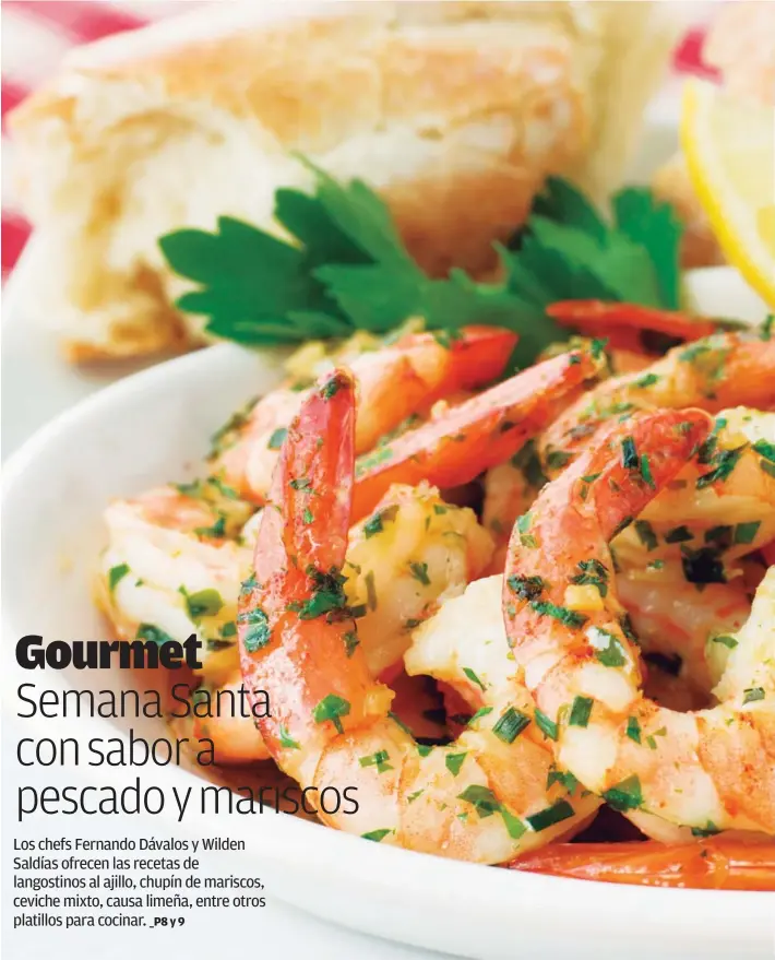 Gourmet Semana Santa con sabor a pescado y mariscos - PressReader